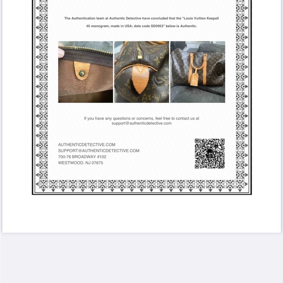 Vintage Louis Vuitton Monogram Keepall 45 - Picture 14 of 14